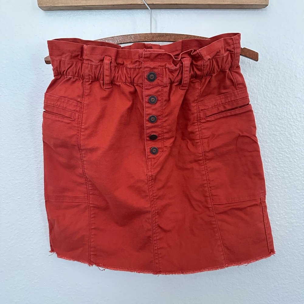 Hollister Ultra High-rise Skirt with Button Detail